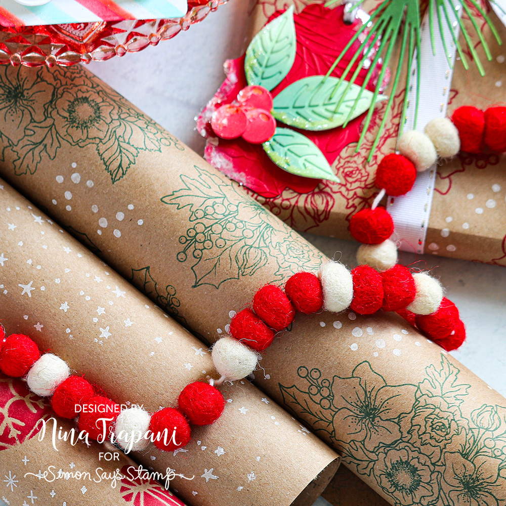 Pepperminty Jumbo Roll Wrapping Paper